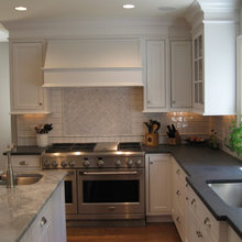 White inset kitchen