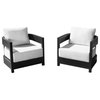 Perry Outdoor Arm Chair Set of 2