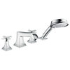 Hansgrohe 31449 Metropol Classic Deck Mounted Tub Filler - Chrome