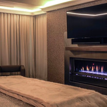 Maple Ave Bedroom Fireplace