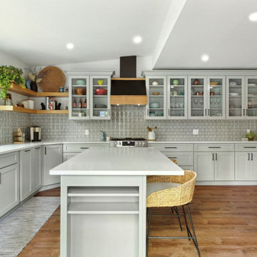Transitional Farmhouse Kitchen Expansion