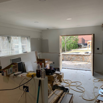 Basement with Speak easy, Theater, Workout room and Lounge area - under constru