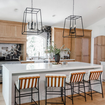 Stunning Ombre River Backsplash
