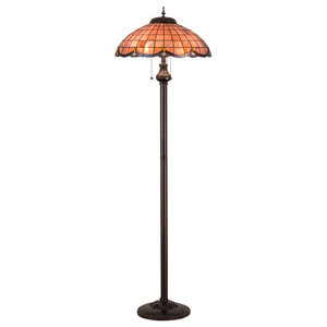 Setting Sun Black Bear Floor Lamp Traditional Floor Lamps By