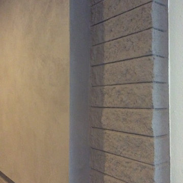 American Clay Fireplace update