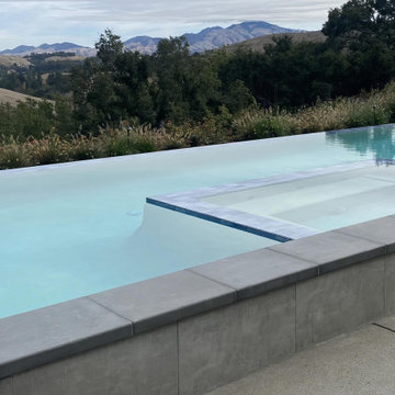 Sonora Rd. Moraga, Child safe infinity edge pool with a view.