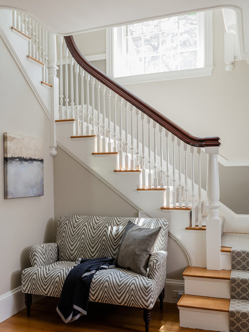 LShaped Staircase Ideas, Designs & Remodel Photos Houzz
