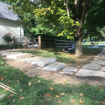 Natural Stone Steps & Walkway