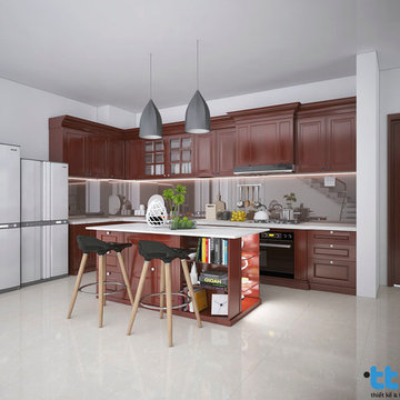 Thiết kế nội thất nhà phố - Anh Lâm Bình Dương