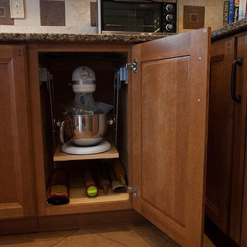 Quartersawn Oak Kitchen
