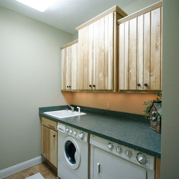A compact laundry