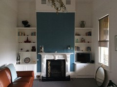 Hanging height for mirror over mantelpiece. | Houzz AU