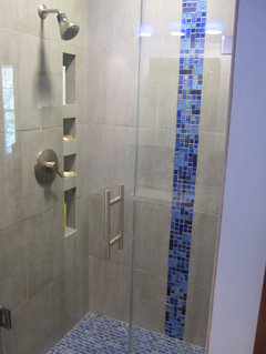 Glass Tile Ever Okay On Shower Floor, Can Glass Tiles Be Used In A Shower