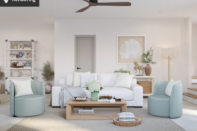 Living room - living room idea in Miami