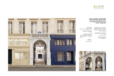 Cette image montre une façade de maison.