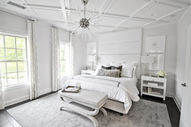 Example of a trendy bedroom design in DC Metro