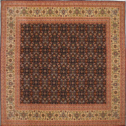 Persian Tabriz rug 6'7 X 6'7 - Area Rugs