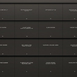 "TRANSCRIPT" - Lobbies Integrated System for Decayeux | JEANNOUVELDESIGN / 404NF - Mailbox Accessories
