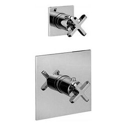 Fantini 2301BU Riviera Thermostatic Set with one Volume Control Trim - Products