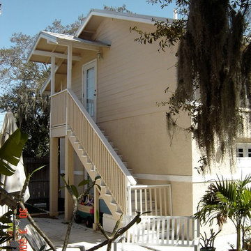 Outside stairs to Bonus Room