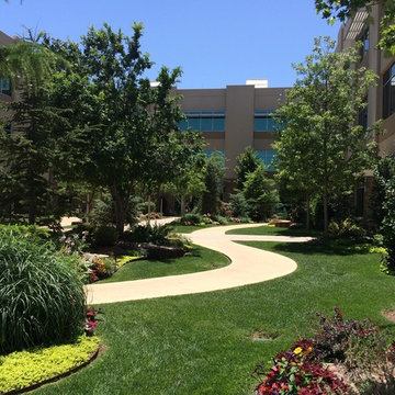Paycom headquarters park area