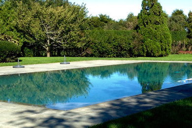Minimalist pool photo in New York