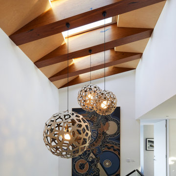 Stairwell with skylights, Terminal 13, Newport