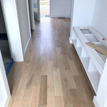 WATER MILL:  4" SELECT WHITE OAK INSTALLED & FINISHED WITH BONA NATURAL SEAL