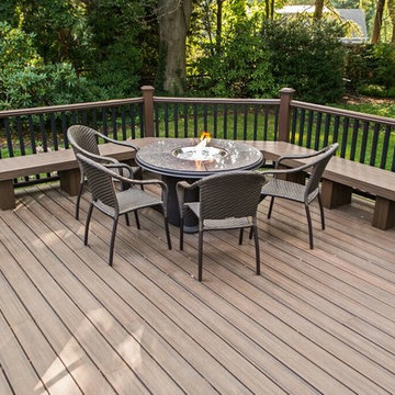 Trex Deck with Fire Table (Long Island/NY):