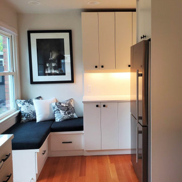 Alison’s Kitchen & Window Seat & Vanity