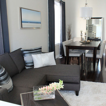 Mantle Living and Dining