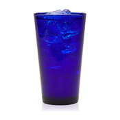 Libbey Cobalt 8-Piece Flare Glass Tumbler Set