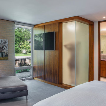 Mid Century Modern Home Renovation - Master Bedroom & Ensuite