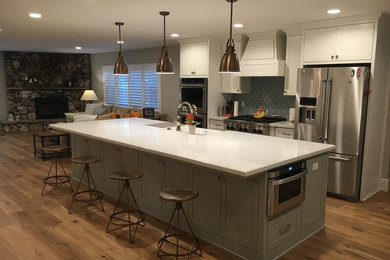 Example of a kitchen design in Other