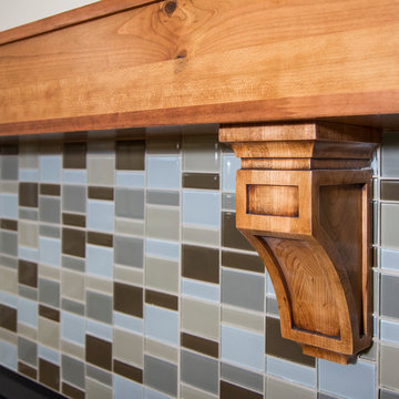 Shaker rustic Cherry Ginger Stain Toffee Glaze