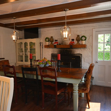 "Quaker Boys School" Farmhouse Kitchen Remodel