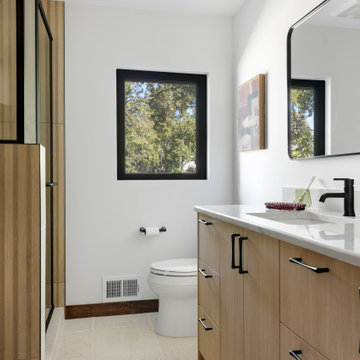 Updated Bathroom with Modern Finishes