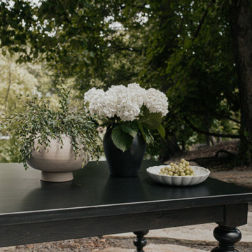Outdoor Table Setting