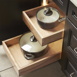 Wellborn Cabinet's Base Cabinets with Two Sliding Shelves - Products
