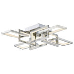 ET2 Lighting - ET2 Lighting E20352-SN Link - 29.25" 392W 8 LED Flush Mount - E20352=SN_4_1k.jpg E20352=SN_5_1k.jpgLink 29.25" 392W 8 LED Flush Mount Satin Nickel *UL Approved: YES *Energy Star Qualified: n/a  *ADA Certified: n/a  *Number of Lights: Lamp: 8-*Wattage:49w PCB Integrated LED bulb(s) *Bulb Included:Yes *Bulb Type:PCB Integrated LED *Finish Type:Satin Nickel