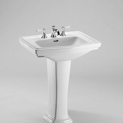 Toto Clayton 27 x 20 Pedestal Lavatory LPT780 - Bath Products