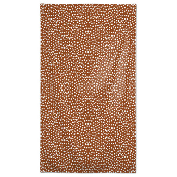 Terracotta Spots 58x58 Tablecloth