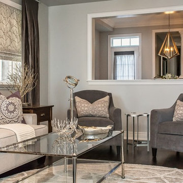Sophisticated Grey Palette Transforms Executive Home