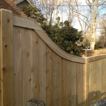 Weston Cedar Fencing and Stonewall