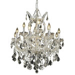 Elegant Lighting - 2800 Maria Theresa Collection Hanging Fixture, Royal Cut - Bring the beauty and passion of the Palace of Versailles into your home with this ageless classic. The Maria Theresa has been the gold standard for elegance and grace in the chandelier world for hundreds of years. The Maria Theresa has delicate glass arms draped with plentiful amounts of classic clear crystal or the wildly popular golden teak crystal and is guaranteed to make your home feel like a palace.