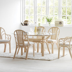 Rattan Classics - Madrid (arm) chairs and Dining table - Furniture