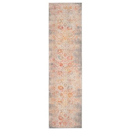 Safavieh Vintage Persian Collection, VTP411 Rug, Grey/Multi, 2'2"x8'