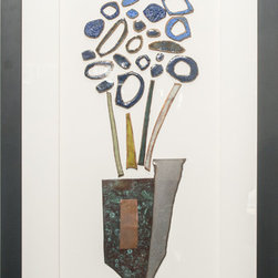 Blue Flowers - Sculptures