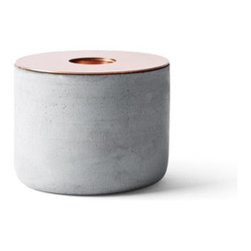 Chunk Candleholder - Concrete Medium - Candle Holders and Candelabra