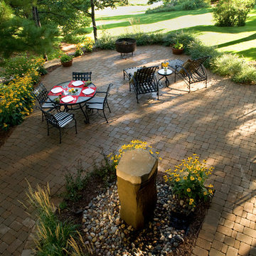 Outdoor Dining Room with a View